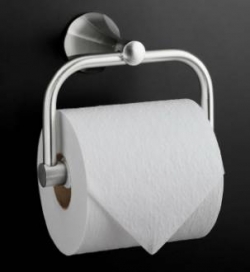 toilet paper over