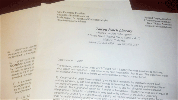 I signed a literary agent - Paula Munier I signed a literary agent - Paula Munier