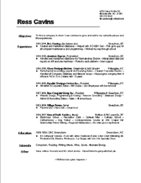 My Resume